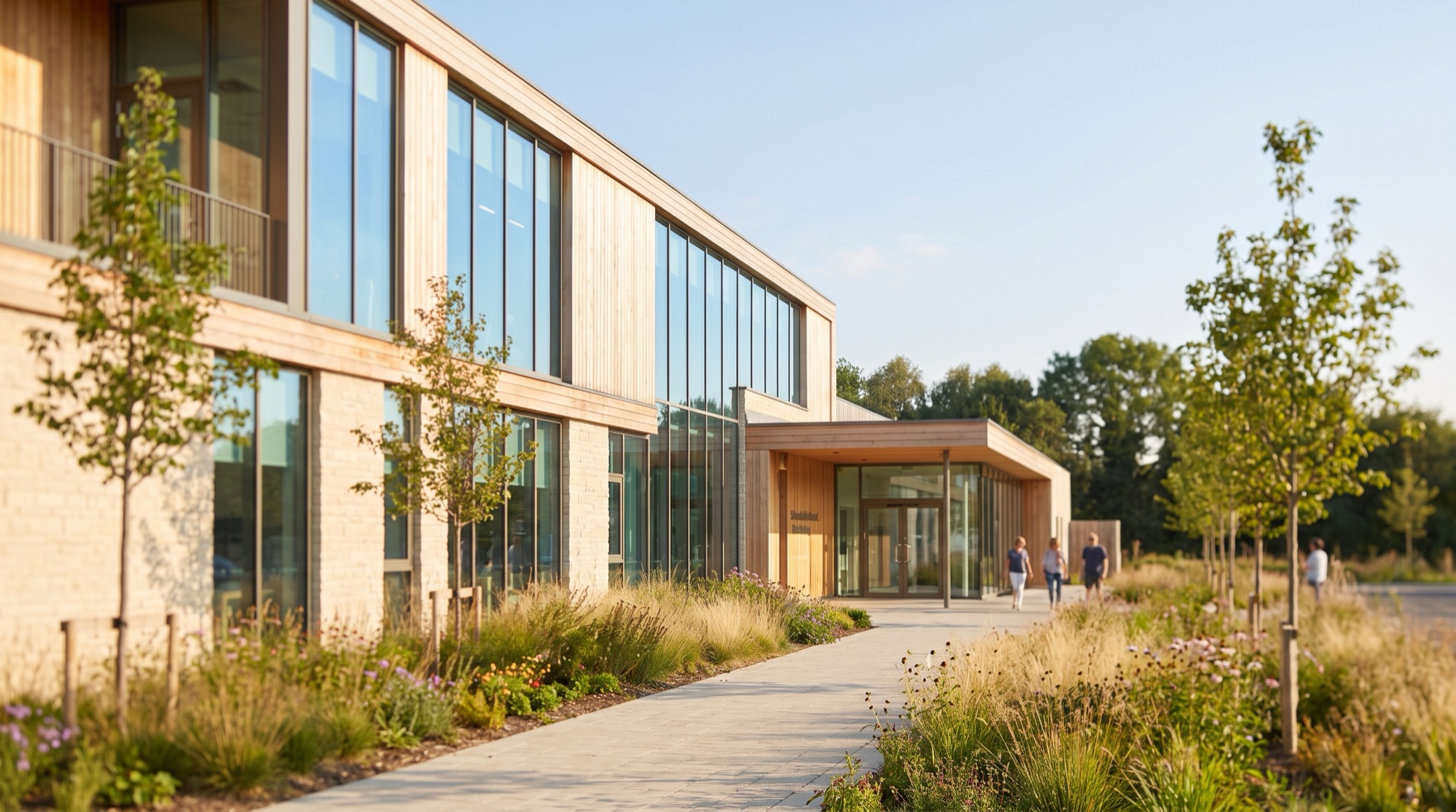 A modern, welcoming animal shelter and adoption center